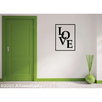Samolepící dekorace Samolepky na zeď - SO - LOVE - 21 x 30 cm