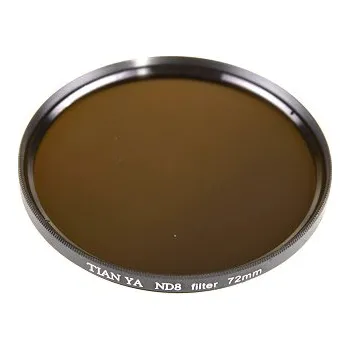 Šedý ND8 skleněný filtr plný ND-8 72mm (ND8full72)