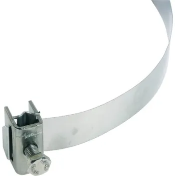 Stavebniny Páskový třmen na trubku B 25mm nerez pro trubky D -300mm pro DEHNiso 106323