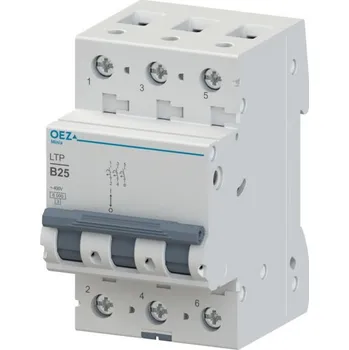 Jistič LTP-32C-3 Jistič In 32 A, charakteristika C, 3pól, Icn 6 kA OEZ:42258