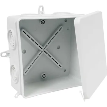 Stavebniny KRABICE S KRYTÍM IP 54, konfigurace KA, barva SVĚTLEŠEDÁ/RAL7035 KOPOS 8135_KA