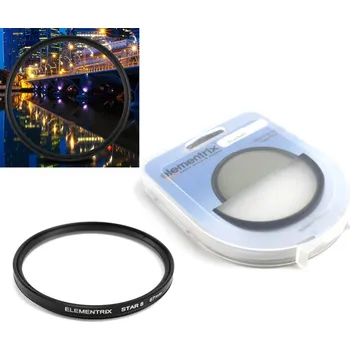 Elementrix Efektový hvězdičkový filtr STAR x8 58mm otočný (Star8x58)