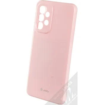 Pouzdro na mobilní telefon 1Mcz Jelly TPU ochranný kryt pro Samsung Galaxy A33 5G světle růžová (light pink)