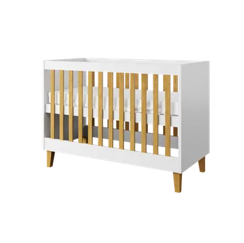Postel Kocot Kids Postýlka Kubi 120 x 60 cm - bílá