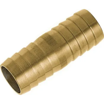 Hadicová spojka Hadicová spojka mosazná přímá, na hadici - MOSAZ - 5/8" (17,0mm) A044
