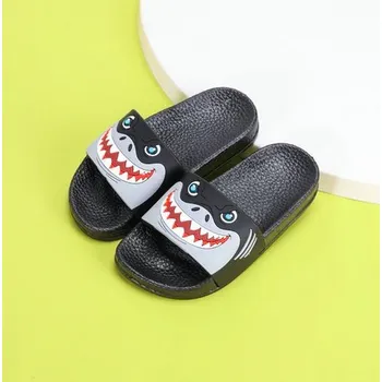 Dětská sportovní obuv Čína Dětské pantofle Žralok Barva: žralok, černá, Velikost: 24-25 (15,5 cm)