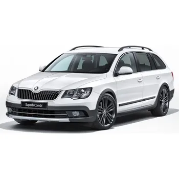 Nosič kol Příčníky Thule WingBar Edge Evo Škoda Superb II Combi Alldrive 2012-2015 s podélníky