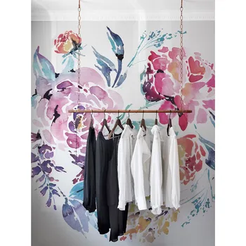 Tapeta Coloray Fototapeta Růže koupané v akvarelech Samolepící Fototapeta Vliesová 250 x 250 cm coloraydecor-f-ss-553831453-modyfikacja