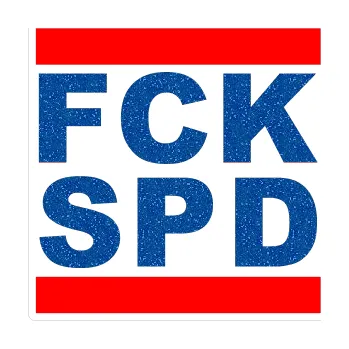 samolepka FCK SPD (88 - Ultra Metalic modrá) SAMOLEPKA NA AUTO, NÁLEPKA, FÓLIE, POLEP, TUNING, VLASTNÍ TEXT, TISK, AUTOSAMOLEPKY.cz, POLEPY, OBRÁZEK, LOGO, 3D STICKERS