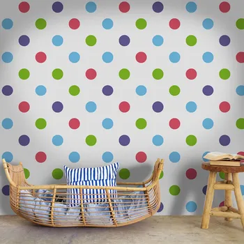 Tapeta Coloray Fototapeta Vícebarevné puntíky Samolepící Fototapeta Vliesová 250 x 250 cm coloraydecor-f-as-45825242