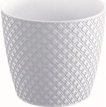 Květináč Orient bílý, varianta 25,8 cm