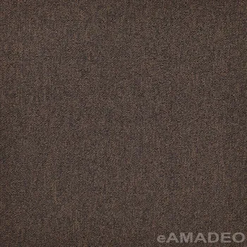 Koberec Kobercové čtverce Modulyss First Forward 804 - hnědé