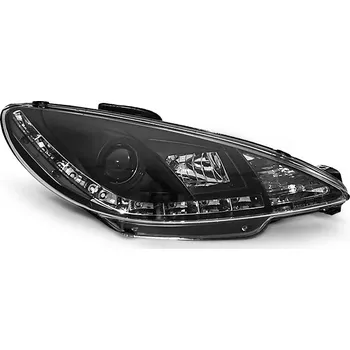 Přední světlomet TUNING-TEC Přední světla Peugeot 206 98-02 - černé