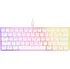 Klávesnice Corsair K65 RGB Mini US bílá