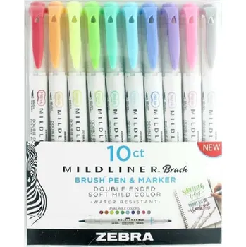 Zebra Technologies Mildliner Brush & Marker 10 ks