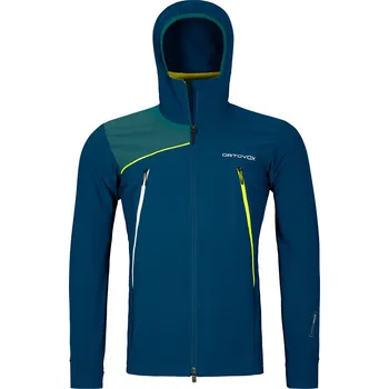 Ortovox pánská bunda Pala Hooded Jacket M Barva: petrol blue, Velikost: S