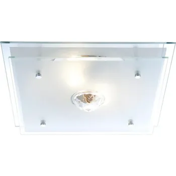 Stropní svítidlo MALAGA chrom 2xE27 ILLU 60W 230V GLOBO 48528