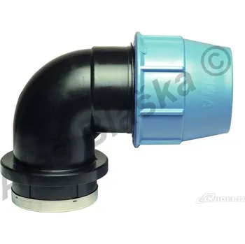 Fitinka UNIDELTA S.p.A. - Itálie | PE (PP-S) spojka koleno 90° s vnitřním závitem na polyetylénové trubky (polyš)(svěrné plastové) - 40x6/4" UNI1009