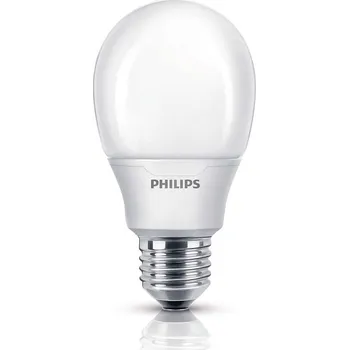 Osvětlení Kompaktní zářivka Philips Softone T60 8yr 8W E27/827