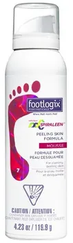 Kosmetika na nohy Footlogix Peeling Skin Formula pěna pro normální a suchou pokožku 125 ml