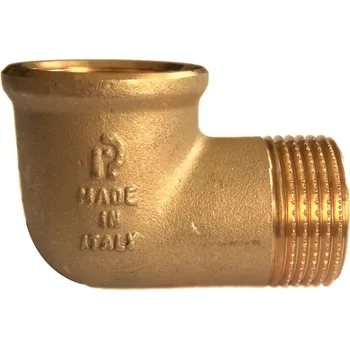 Fitinka EFFEBI - Itálie | Koleno MF mosazné 90° (vnitřní-vnější závit) - MOSAZ - EFFEBI - 6/4" TOF LINK 92