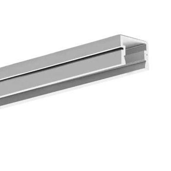 LED lišta Profil PDS4 PLUS+ stříbrný elox, 16,2x12x2000mm (metráž)