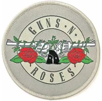 Nášivka Merch Guns N' Roses: Nášivka Silver Circle Logo Guns N' Roses