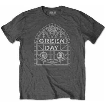 Merch Green Day: Tričko Stained Glass Arch XXL