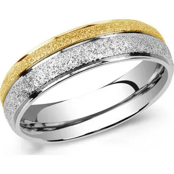 Prsten Snubní prsten FLERS z chirurgické oceli velikost obvod 47 mm RRC0365-obvod 47 mm