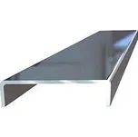 Obkladový listello U profil Kartáčovaný nerez