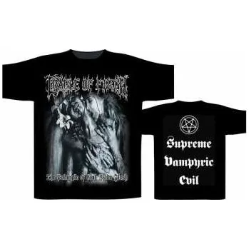 Pánské tričko Merch Cradle Of Filth: Tričko Supreme Vampiric Evil XL 2024