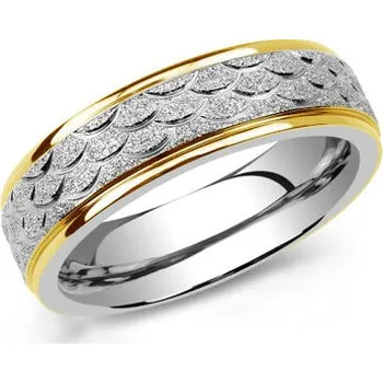 Prsten L´AMOUR snubní prsten pro muže a ženy z chirurgické oceli velikost obvod 71 mm XRG455L-71