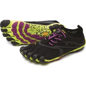 Dámská běžecká obuv Vibram Fivefingers Fivefingers V-RUN black/yellow/purple Velikost: 39