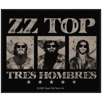 Nášivka Merch ZZ Top: Nášivka Tres Hombres