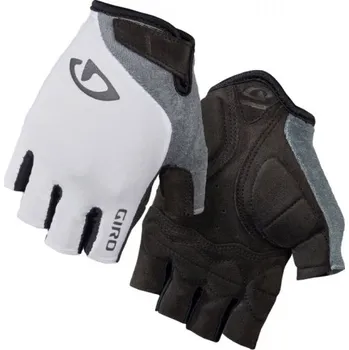 Cyklistické rukavice dámské rukavice Giro Jag´ette, white/titanium - vel. S 120102