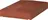 Diton Stříška průběžná hladká 30 x 40 x 5,5 cm, červená