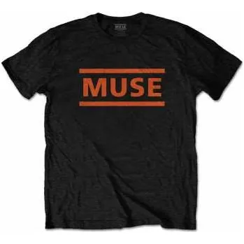 Pánské tričko Merch Muse: Tričko Orange Logo Muse XL 2022