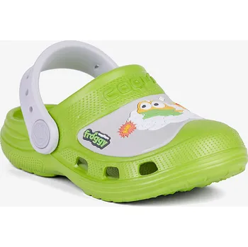 Chlapecké pantofle COQUI MAXI Party Green/Khaki Grey Hero 22/23