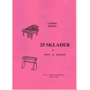 25 skladbiček pro klavír / keyboard