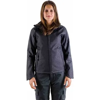 LIGHT bunda - Softshell Pipa Black Denim (403)