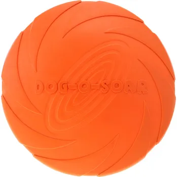 Hračka pro psa Vsepropejska Soar plastové frisbee pro psa | 18 cm Barva: Oranžová, Rozměr (cm): 21