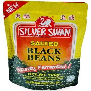Luštěnina Solené černé fazole 100 g - Silver Swan