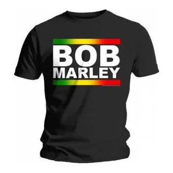 Pánské tričko Merch Bob Marley & The Wailers: Tričko Rasta Band Block XXL 2022