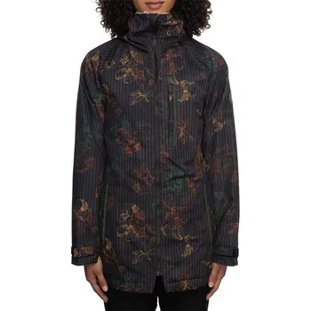 686 bunda - Wmns Dream Insulated Jacket Black Stripe Floral (BLK)