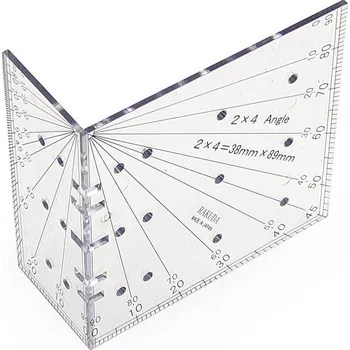 Úhloměr Japonský rohový značící úhloměr RAKUDA