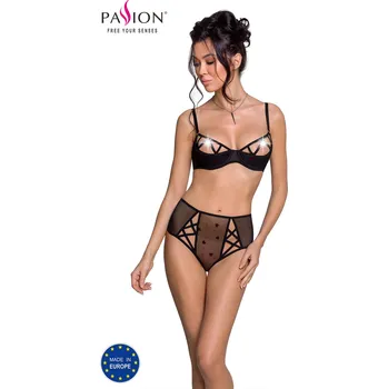 Dámské erotické prádlo Passion Lovelia Bikini Black Velikost L/XL