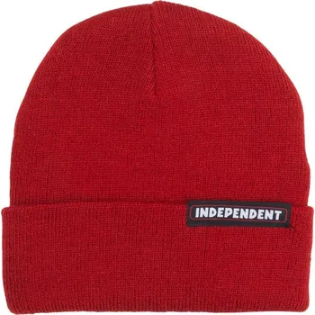 Čepice INDEPENDENT kulich - Bar Beanie Cardinal Red (CARDINAL RED)