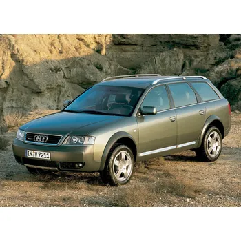 Nosič kol Příčníky Thule SmartRack XT SquareBar Audi A6 C5 Allroad 2000-2005 s podélníky