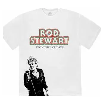 Pánské tričko Merch Rod Stewart: Tričko Rock The Holidays L