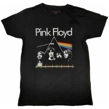 Merch Pink Floyd: Tričko Dark Side Of The Moon Band & Pulse XL 2022